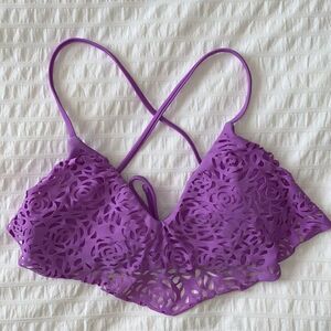 Purple Bikini Top  